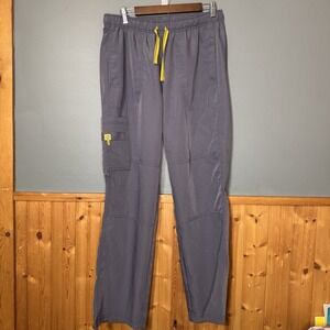 Spread Good Cheer Scrub Pants Womens Xlg Cargo Pocket Medical Drawstring